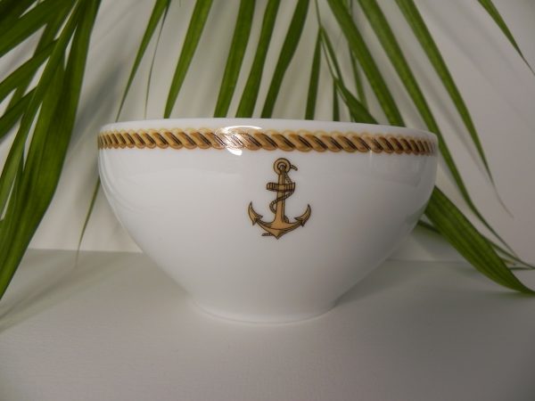 Service Marine Nationale à liseré doré - le bol "New York"