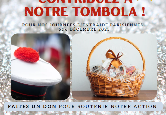 Contribuez à notre tombola pour les Journées d’Entraide 2025